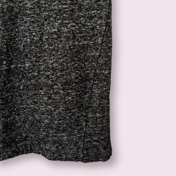 Madewell Sweater Midi Skirt Charcoal Grey Wool Blend Pencil Womens Size Small - Picture 3 of 7